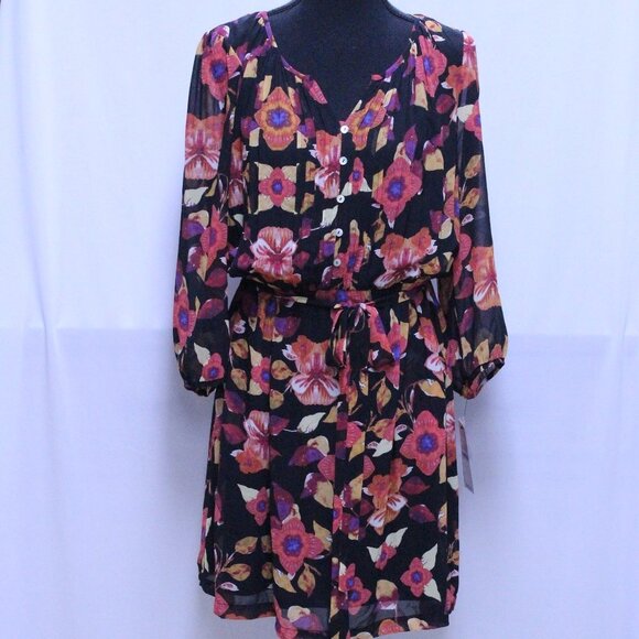 NWT Signature Studio Floral Dress - Picture 1 of 12